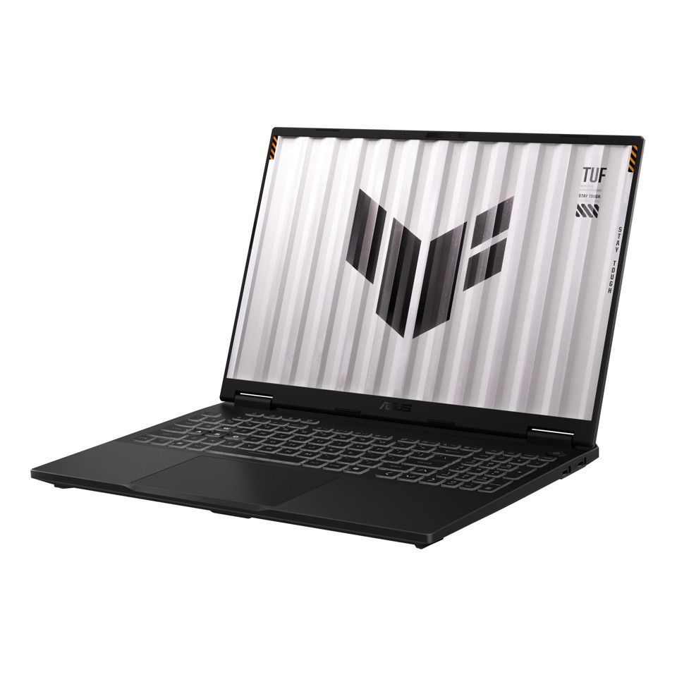 ASUS TUF Gaming A16 FA608PP-RV011W AMD Ryzen™ 9 8940HX Computer portatile 40,6 cm (16") WUXGA 16 GB DDR5-SDRAM 1 TB SSD NVIDIA GeForce RTX 5070 Laptop GPU Wi-Fi 6E (802.11ax) Windows 11 Home Grigio