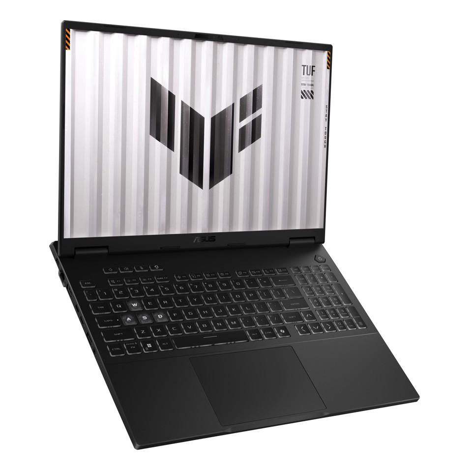 ASUS TUF Gaming A16 FA608PP-RV011W AMD Ryzen™ 9 8940HX Computer portatile 40,6 cm (16") WUXGA 16 GB DDR5-SDRAM 1 TB SSD NVIDIA GeForce RTX 5070 Laptop GPU Wi-Fi 6E (802.11ax) Windows 11 Home Grigio