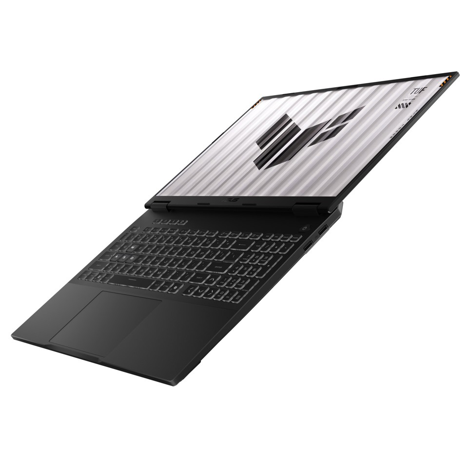 ASUS TUF Gaming A16 FA608PP-RV011W AMD Ryzen™ 9 8940HX Computer portatile 40,6 cm (16") WUXGA 16 GB DDR5-SDRAM 1 TB SSD NVIDIA GeForce RTX 5070 Laptop GPU Wi-Fi 6E (802.11ax) Windows 11 Home Grigio