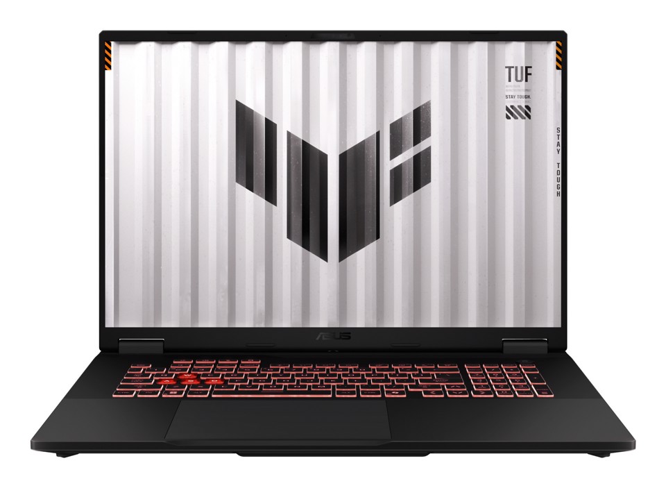 ASUS TUF Gaming A18 FA808UP-S9019W AMD Ryzen™ 7 260 Computer portatile 45,7 cm (18") WQXGA 16 GB DDR5-SDRAM 1 TB SSD NVIDIA GeForce RTX 5070 Wi-Fi 6E (802.11ax) Windows 11 Home Nero, Grigio