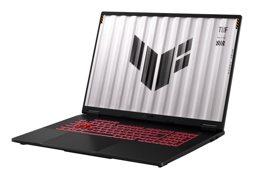ASUS TUF Gaming A18 FA808UP-S9019W AMD Ryzen™ 7 260 Computer portatile 45,7 cm (18") WQXGA 16 GB DDR5-SDRAM 1 TB SSD NVIDIA GeForce RTX 5070 Wi-Fi 6E (802.11ax) Windows 11 Home Nero, Grigio