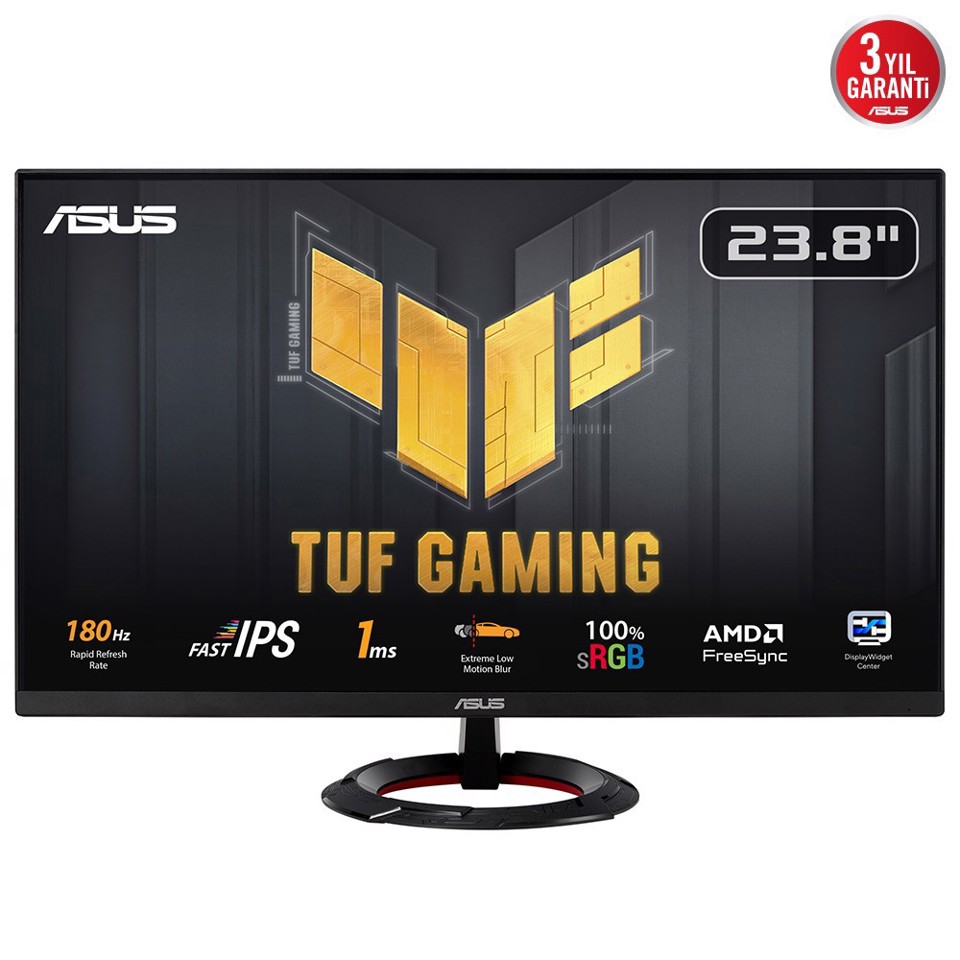 ASUS TUF Gaming VG249Q3R Monitor PC 60,5 cm (23.8") 1920 x 1080 Pixel Full HD LCD Nero