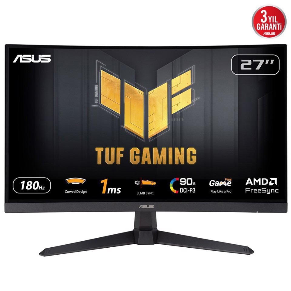 ASUS TUF Gaming VG27VQ3B Monitor PC 68,6 cm (27") 1920 x 1080 Pixel Full HD LCD Nero