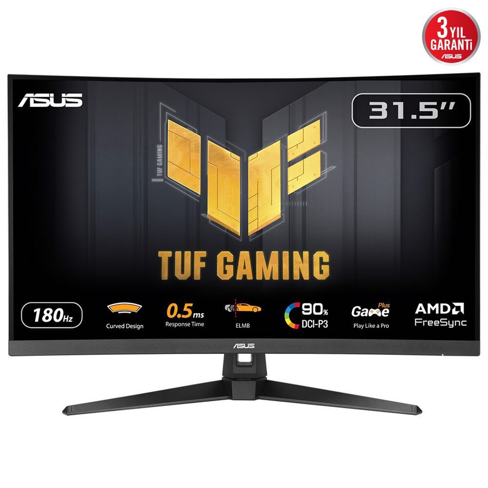 ASUS TUF Gaming VG32WQ3B Monitor PC 80 cm (31.5") 2560 x 1440 Pixel Quad HD LED Nero