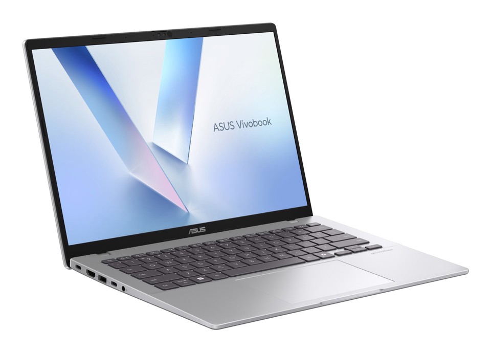 ASUS Vivobook 14 X1407QA-LY043W Copilot+ PC Qualcomm Snapdragon X1-26-100 Computer portatile 35,6 cm (14") WUXGA 16 GB LPDDR5x-SDRAM 512 GB SSD Wi-Fi 6E (802.11ax) Windows 11 Home Argento