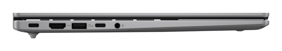 ASUS Vivobook 14 X1407QA-LY043W Copilot+ PC Snapdragon X1-26-100 Computer portatile 35,6 cm (14") WUXGA 16 GB LPDDR5x-SDRAM 512 GB SSD Wi-Fi 6E (802.11ax) Windows 11 Home Argento