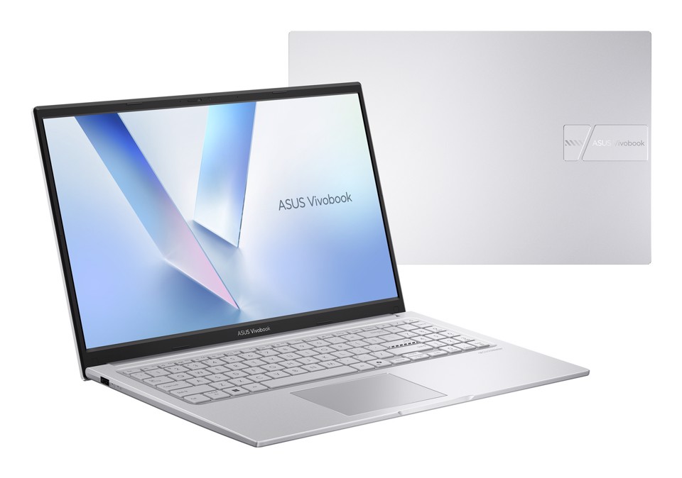 ASUS Vivobook 15 F1504MA-BQ657W Intel Core 3 304 Computer portatile 39,6 cm (15.6") Full HD 8 GB DDR5-SDRAM 256 GB SSD Wi-Fi 6 (802.11ax) Windows 11 Home Spagnolo Argento