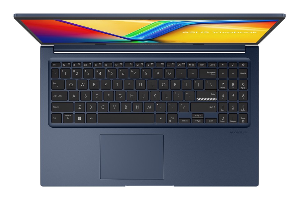 ASUS Vivobook 15 F1504VA-BQ132W Intel® Core™ i7 i7-1355U Computer portatile 39,6 cm (15.6") Full HD 16 GB DDR4-SDRAM 1 TB SSD Wi-Fi 6 (802.11ax) Windows 11 Home Blu QWERTY Italiano