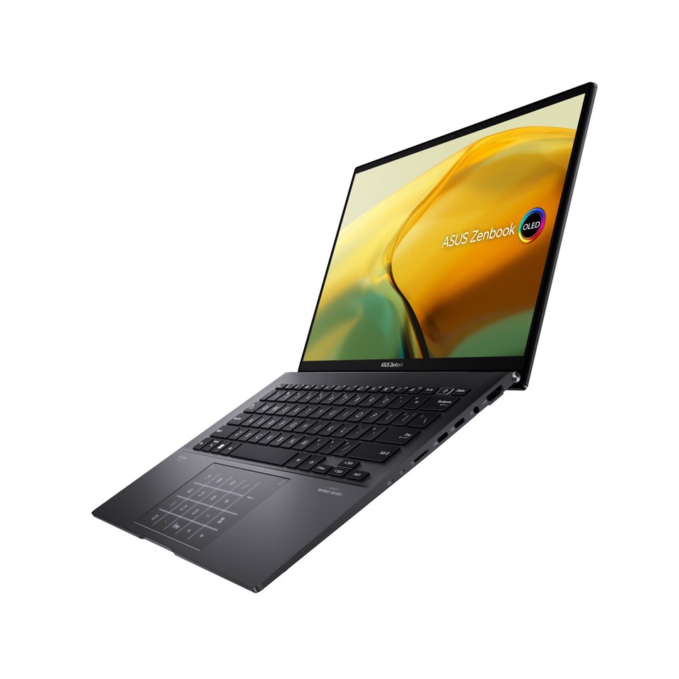 ASUS Zenbook 14 UM3402YA-KM191W AMD Ryzen™ 5 5625U Computer portatile 35,6 cm (14") 2.8K 8 GB LPDDR4x-SDRAM 512 GB SSD Wi-Fi 6E (802.11ax) Windows 11 Home Nero