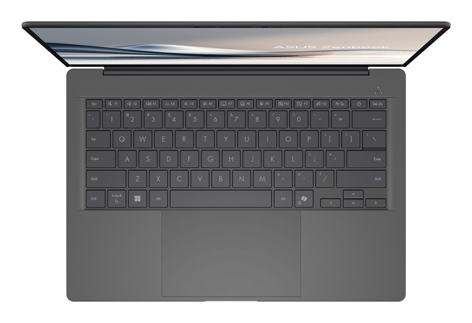 ASUS Zenbook A14 UX3407QA-QD213W Copilot+ PC Snapdragon X1-26-100 Computer portatile 35,6 cm (14") WUXGA 16 GB LPDDR5x-SDRAM 512 GB SSD Wi-Fi 6E (802.11ax) Windows 11 Home Grigio