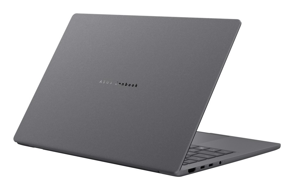 ASUS Zenbook A14 UX3407QA-QD213W Copilot+ PC Snapdragon X1-26-100 Computer portatile 35,6 cm (14") WUXGA 16 GB LPDDR5x-SDRAM 512 GB SSD Wi-Fi 6E (802.11ax) Windows 11 Home Grigio