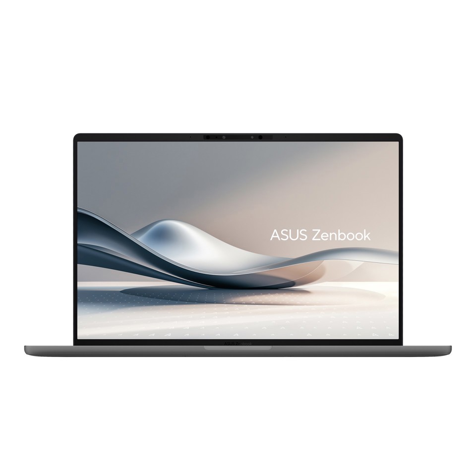ASUS Zenbook A14 UX3407QA-QD213W Qualcomm Snapdragon X1-26-100 Computer portatile 35,6 cm (14") WUXGA 16 GB LPDDR5x-SDRAM 512 GB SSD Wi-Fi 6E (802.11ax) Windows 11 Home Grigio