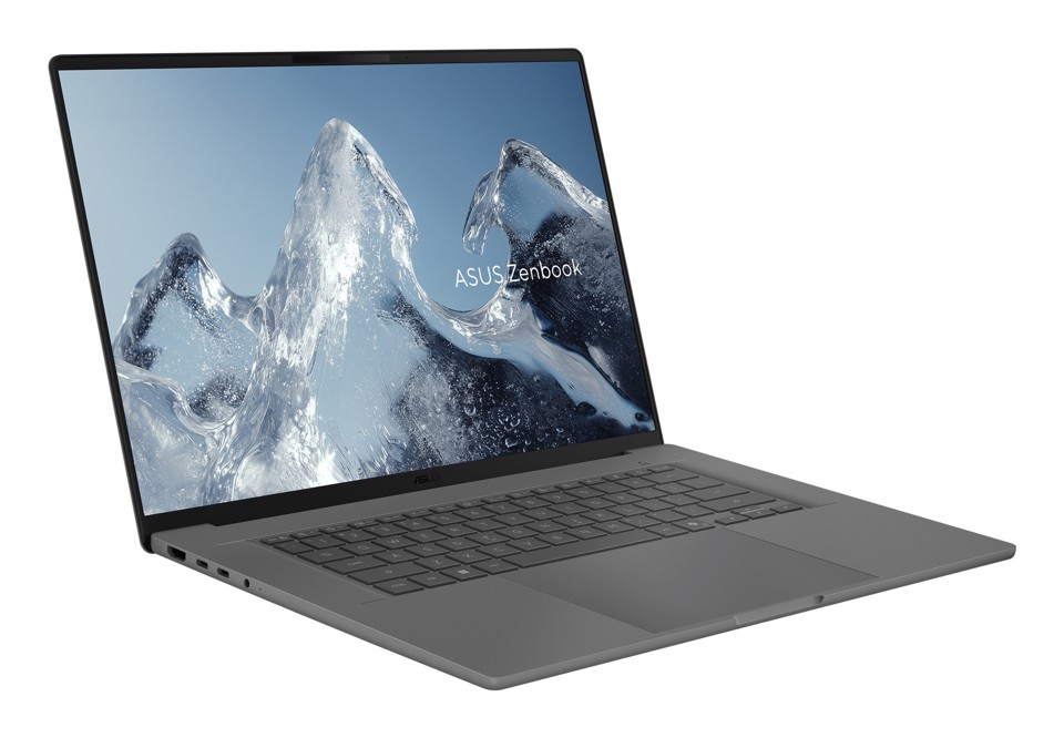 ASUS Zenbook A16 UX3607QA-SH013W Copilot+ PC Snapdragon X1-26-100 Computer portatile 40,6 cm (16") WUXGA 16 GB LPDDR5x-SDRAM 512 GB SSD Wi-Fi 6E (802.11ax) Windows 11 Home Grigio