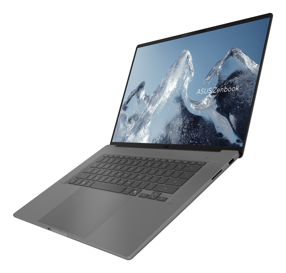 ASUS Zenbook A16 UX3607QA-SH013W Copilot+ PC Snapdragon X1-26-100 Computer portatile 40,6 cm (16") WUXGA 16 GB LPDDR5x-SDRAM 512 GB SSD Wi-Fi 6E (802.11ax) Windows 11 Home Grigio