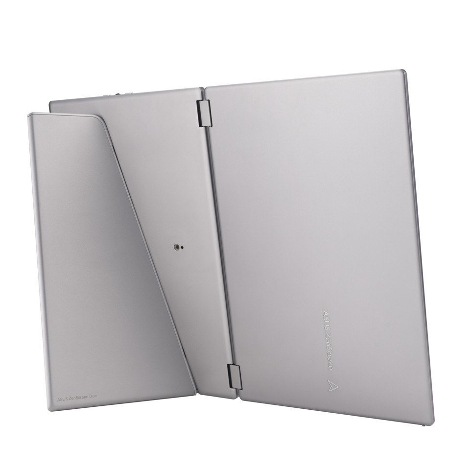 ASUS ZenScreen Duo OLED MQ149CD Monitor PC 35,6 cm (14") 1920 x 1200 Pixel WUXGA Argento