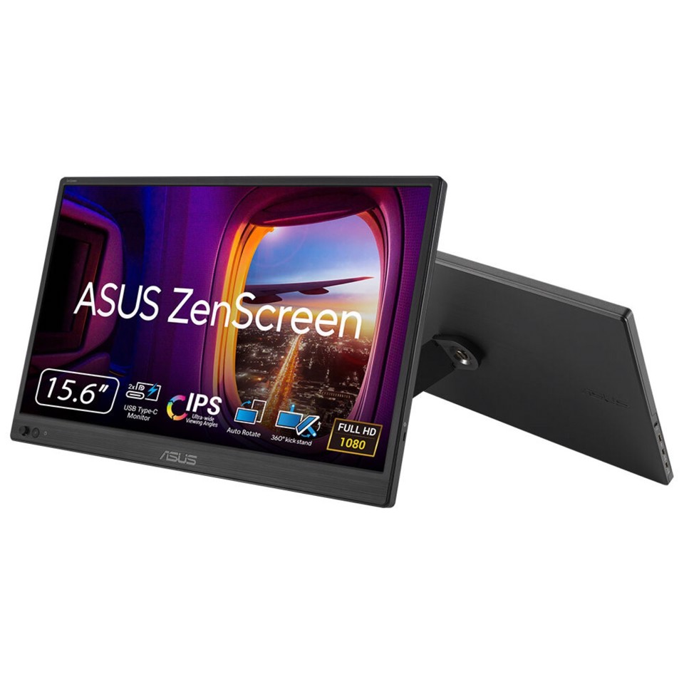 ASUS ZenScreen MB169CK Monitor PC 39,6 cm (15.6") 1920 x 1080 Pixel Full HD LCD Nero