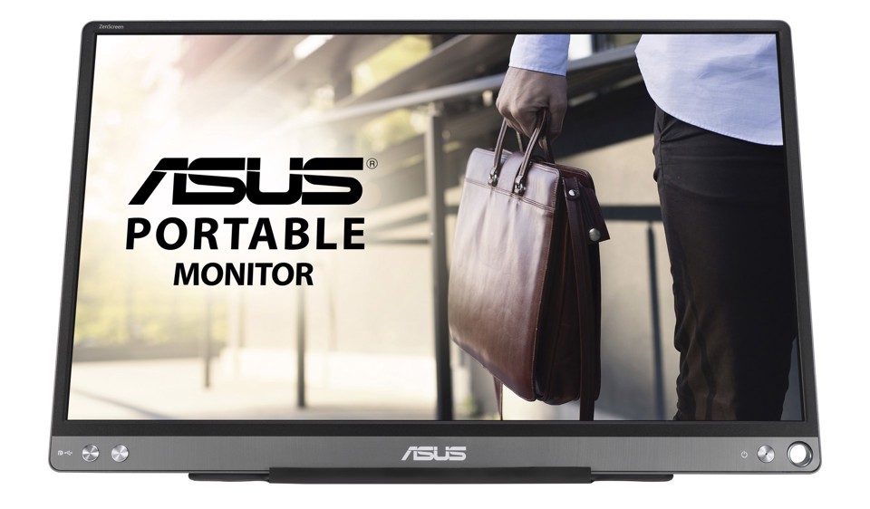 ASUS ZenScreen MB16ACE Monitor PC 39,6 cm (15.6") 1920 x 1080 Pixel Full HD LED Grigio