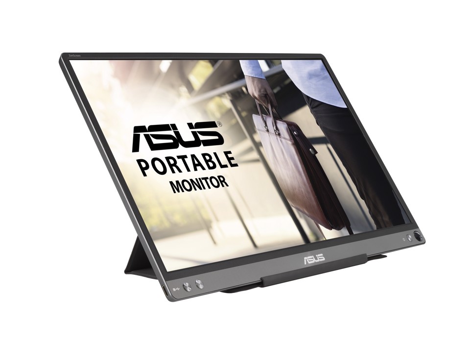 ASUS ZenScreen MB16ACE Monitor PC 39,6 cm (15.6") 1920 x 1080 Pixel Full HD LED Grigio