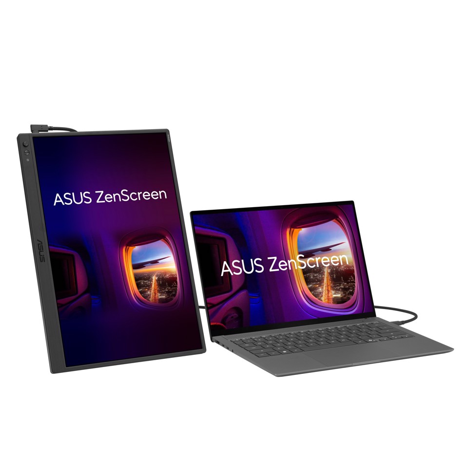 ASUS ZenScreen MB16FCK Monitor PC 40,6 cm (16") 1920 x 1200 Pixel WUXGA LCD Nero