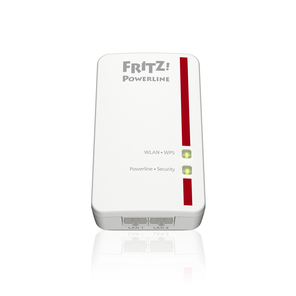 AVM FRITZ!Powerline 540E WLAN Set International 500 Mbit/s Collegamento ethernet LAN Wi-Fi Bianco 2 pezzo(i)