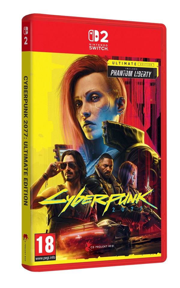 BANDAI NAMCO Entertainment Cyberpunk 2077 Ultimate Edition Switch2 Tedesca, Inglese, ESP, Francese, ITA, Coreano, Portoghese, Russo Nintendo Switch 2