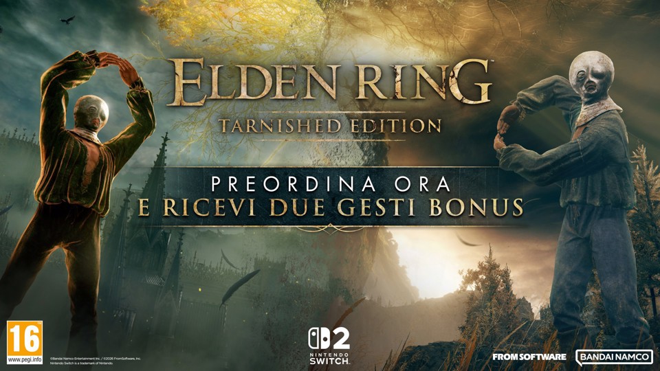 BANDAI NAMCO Entertainment Elden Ring Tarnished Edition Completa Nintendo Switch 2