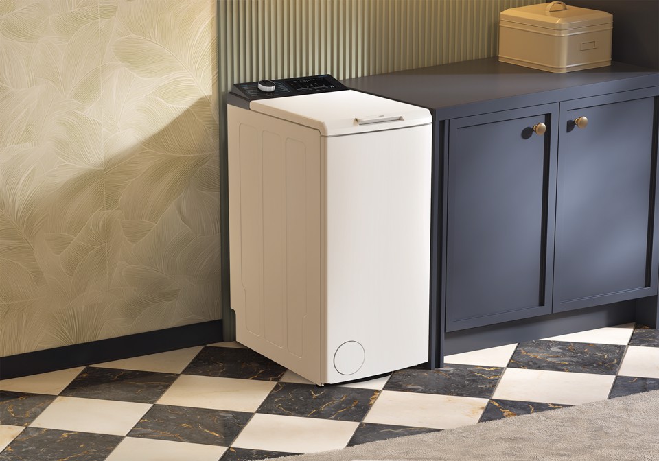 Beko b100 BTLSPIN 76DB IT lavatrice Caricamento dall'alto 7 kg 1200 Giri/min Bianco