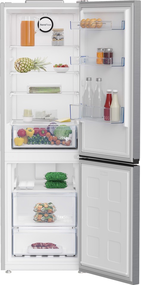 Beko B1RCNE364XB frigorifero con congelatore Libera installazione 316 L E Acciaio inossidabile