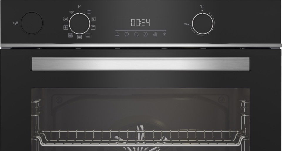 Beko b300 BBIS13300XMPE forno 72 L 2700 W A+ Nero, Acciaio inossidabile