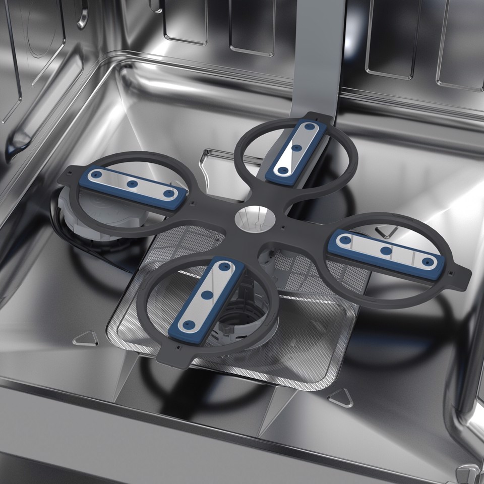 Beko b300 BDFN26550XP: Lavastoviglie a Libera Installazione, Classe B, 60 cm, 15 Coperti