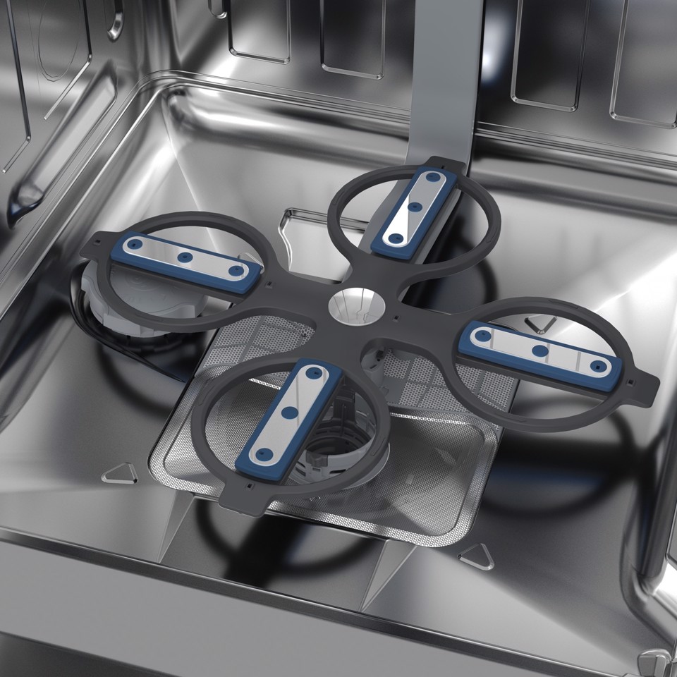 Beko b300 BDFN26560XP: Lavastoviglie a Libera Installazione, Classe A, 60 cm, 15 Coperti