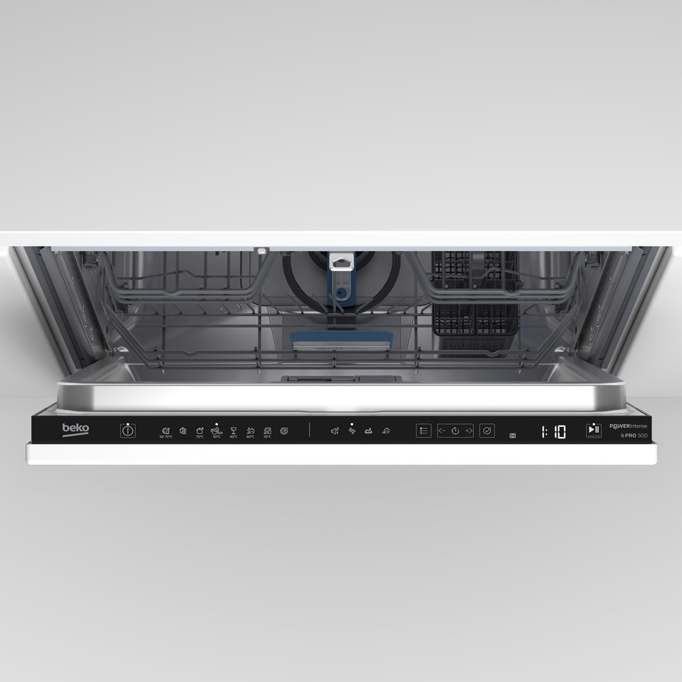 Beko b300 BDIN38561P: Lavastoviglie a Scomparsa Totale Classe A, 60 cm, 15 Coperti