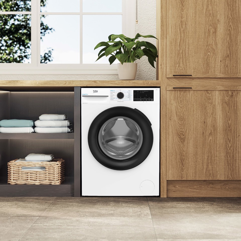 Beko b300 BMW10149DB: Lavatrice 10kg, classe A-30%, 1400giri,VApore