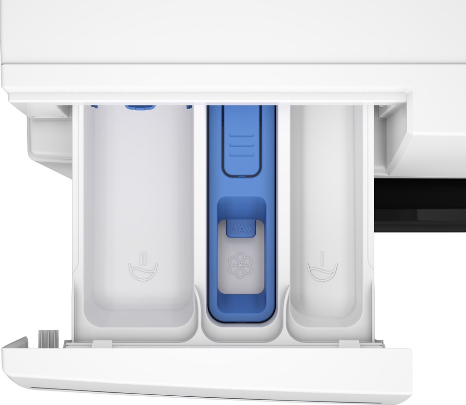 Beko b300 BMW9149DB Lavatrice 9kg, Classe A-30%, Bianco, Motore Inverter 1400giri, Display touch, Porta nera, EnergySpin™, Vapore