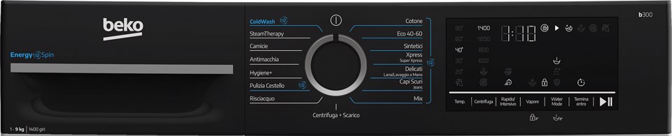 Beko b300 BMWG9149DB: Lavatrice a libera installazione, 9 kg, 1400 giri