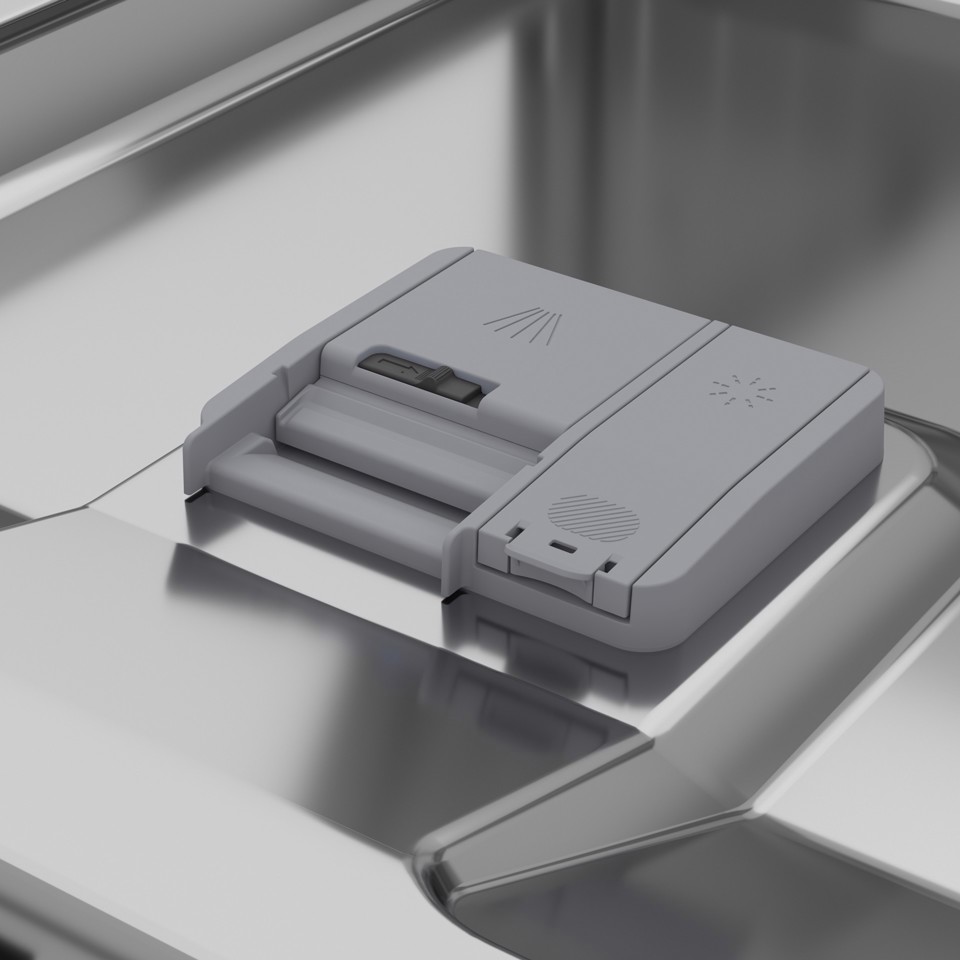 Beko b300 Lavastoviglie a scomparsa totale 60 cm, Classe D, 44dBA, 15 coperti, 6 programmi, Cerniere Sliding