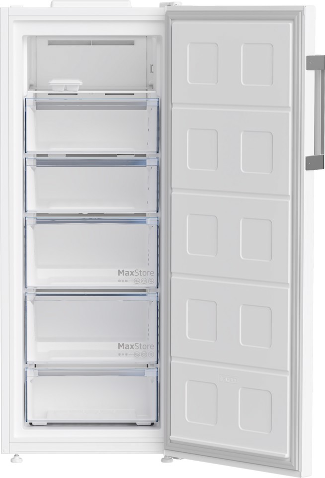 Beko B3RFNE274W: Congelatore Verticale, Total No-Frost, 220 L, 59.5 cm