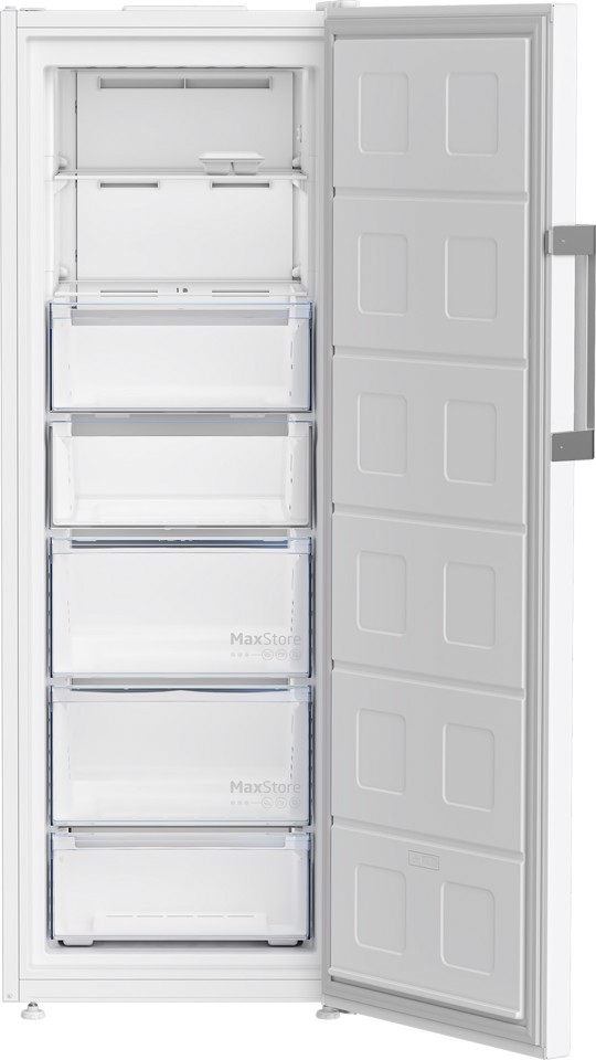 Beko B3RFNE294W: Congelatore Verticale, Total No-Frost, 260 L, 59.5 cm
