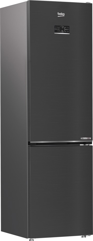 Beko B5RCNE406LXBRW frigorifero con congelatore Libera installazione 355 L C Nero, Acciaio inossidabile