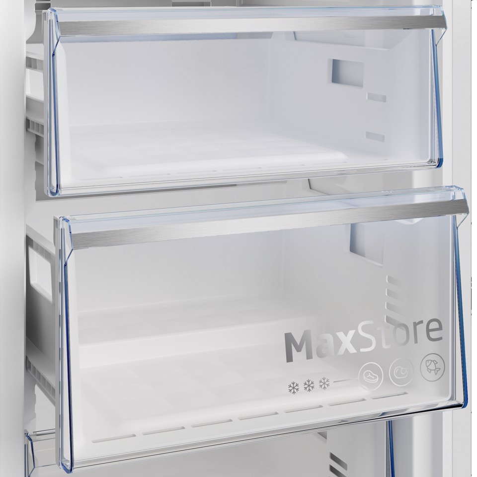 Beko B5RMFNE314W: Congelatore Verticale Beyond, Total No-Frost, 286 L, 59.5 cm