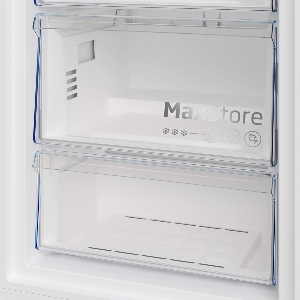 Beko B5RMFNE314X: Congelatore Verticale Beyond, Total No-Frost, 286 L, 59.5 cm
