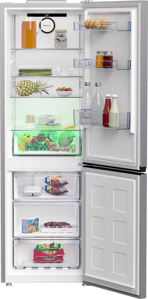 Beko B5XRCNA366HXB: Frigorifero Combinato, Total No-Frost, 59.5 cm