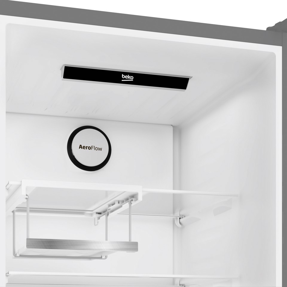 Beko B7RCNE407HXBR: Frigorifero Combinato Beyond, Total No-Frost, 59.5 cm