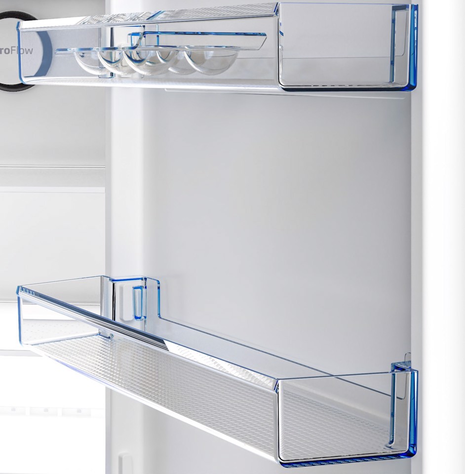 Beko B7RCNE407HXBR: Frigorifero Combinato Beyond, Total No-Frost, 59.5 cm