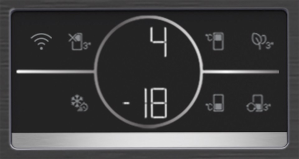 Beko B7RCNE407HXBR: Frigorifero Combinato Beyond, Total No-Frost, 59.5 cm