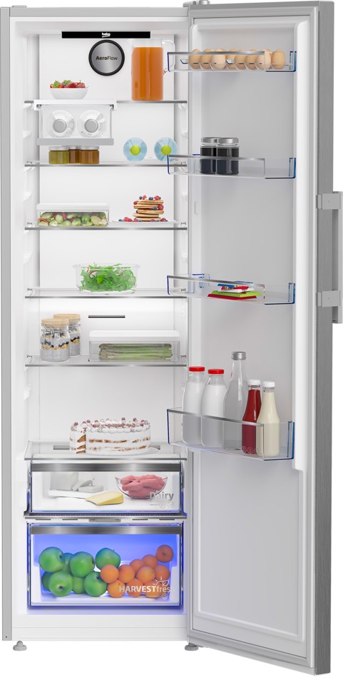 Beko B7RMLNE445ZXP frigorifero Libera installazione 365 L D Acciaio inossidabile