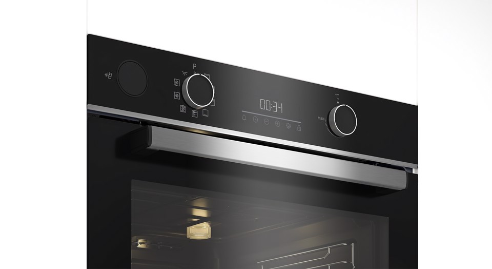 Beko BBIS13300XMPE: Forno Beyond Multifunzione Pirolitico Assistito a Vapore SteamAssist, b300, 9 Funzioni