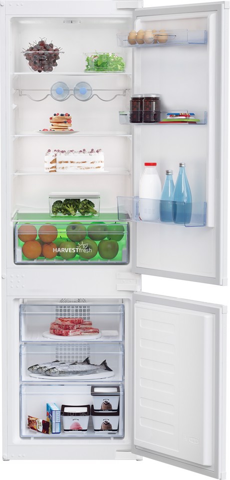 Beko BCHA275K4SN: Frigorifero da Incasso Combinato, Partial No-Frost, h 177.5 cm