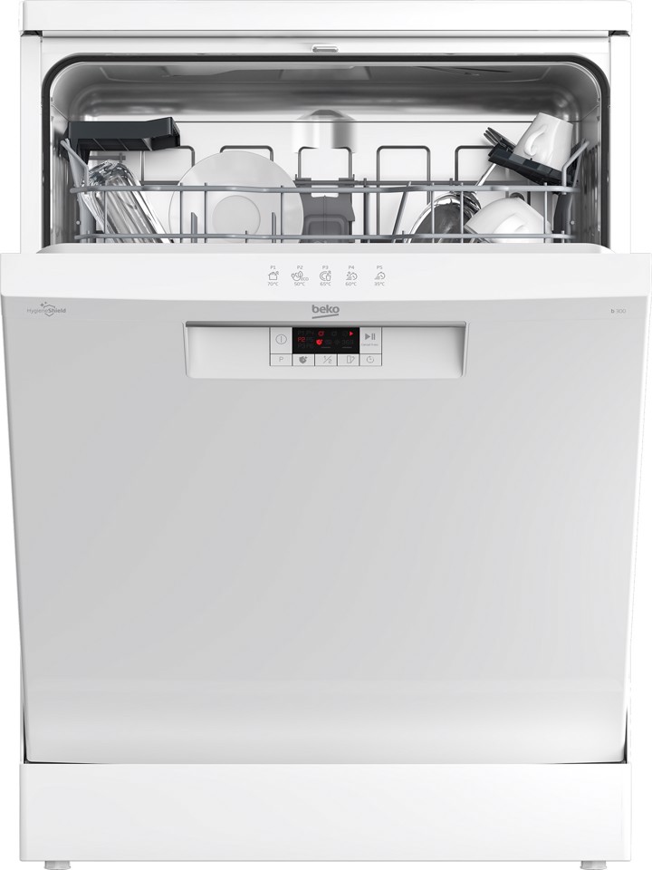 Beko BDFN15D431W: Lavastoviglie Beyond a Libera Installazione, 60 cm, 14 Coperti