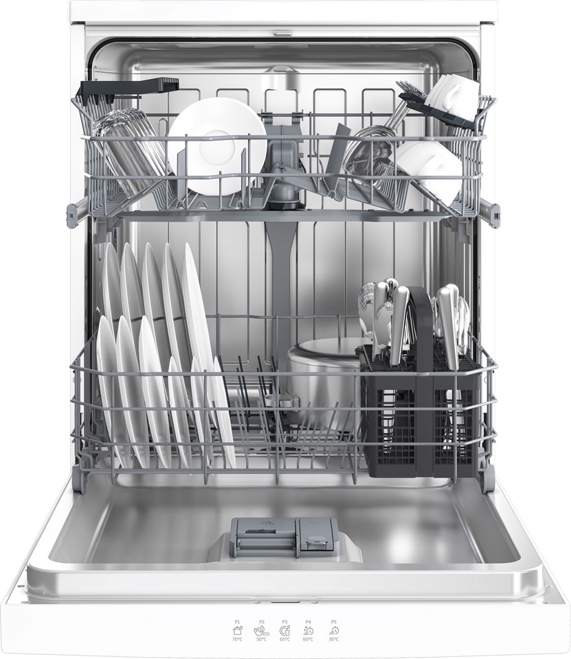 Beko BDFN15D431W: Lavastoviglie Beyond a Libera Installazione, 60 cm, 14 Coperti